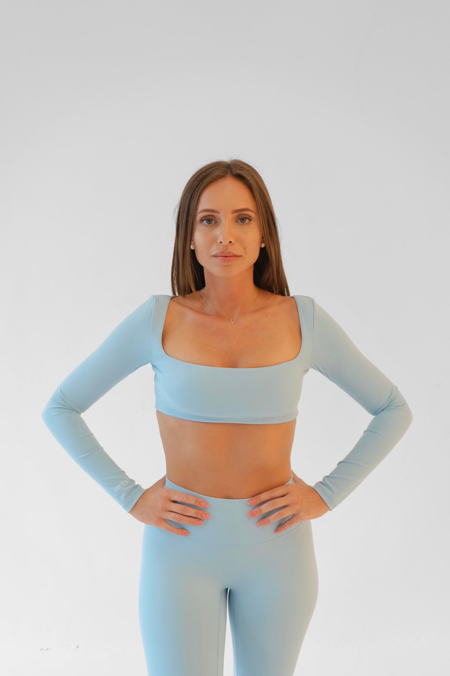 Sleeve Top Blue